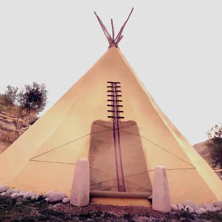 Campo de lujo Tipi Indio